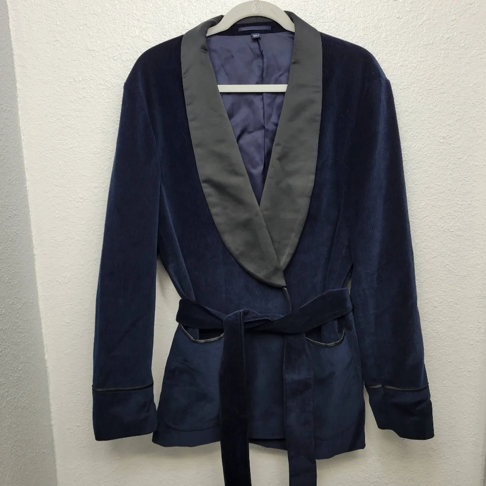 J Crew Shawl-collar lounge jacket in Italian corduroy Size 42S NEW!  Blazer $498